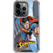 DC Comics Superman Flying Pose iPhone 14 Pro Clear Case